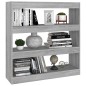 vidaXL Bücherregal/Raumteiler Grau Sonoma 100×30×103 cm vidaXL Bücherregal/Raumteiler Grau Sonoma 100×30×103 cm