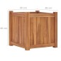 vidaXL Hochbeet 40x40x40 cm Massivholz Teak vidaXL Hochbeet 40x40x40 cm Massivholz Teak