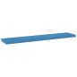 vidaXL Schweberegal Blau 120x23,5x3,8 cm MDF vidaXL Schweberegal Blau 120x23,5x3,8 cm MDF