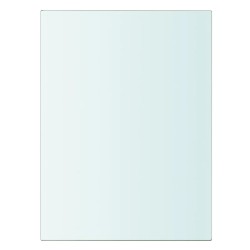 vidaXL Regalboden Glas Transparent 20 cm x 15 cm