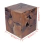 vidaXL Hocker Massivholz Teak vidaXL Hocker Massivholz Teak