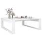 vidaXL Couchtisch Weiß 100x100x35 cm Holzwerkstoff vidaXL Couchtisch Weiß 100x100x35 cm Holzwerkstoff