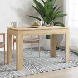 vidaXL Esstisch Sonoma-Eiche 120x60x76 cm Holzwerkstoff