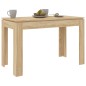 vidaXL Esstisch Sonoma-Eiche 120x60x76 cm Holzwerkstoff vidaXL Esstisch Sonoma-Eiche 120x60x76 cm Holzwerkstoff