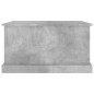 vidaXL Truhe Betongrau 70x40x38 cm Holzwerkstoff vidaXL Truhe Betongrau 70x40x38 cm Holzwerkstoff
