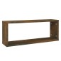 vidaXL Würfelregale 4 Stk. Räuchereiche 60x15x23 cm Holzwerkstoff vidaXL Würfelregale 4 Stk. Räuchereiche 60x15x23 cm Holzwerkstoff