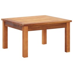 vidaXL Garten-Couchtisch 60 x 60 x 36 cm Massivholz Akazie  