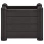 vidaXL Garten-Hochbeet PP Anthrazit 43x43x35 cm vidaXL Garten-Hochbeet PP Anthrazit 43x43x35 cm