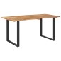 vidaXL Esstisch 154x80x76 cm Massivholz Akazie vidaXL Esstisch 154x80x76 cm Massivholz Akazie