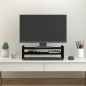 vidaXL Monitorständer Schwarz 50x27x15 cm Massivholz Kiefer vidaXL Monitorständer Schwarz 50x27x15 cm Massivholz Kiefer