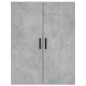 Highboard Betongrau 69,5x34x180 cm Holzwerkstoff Highboard Betongrau 69,5x34x180 cm Holzwerkstoff