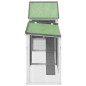 vidaXL Kaninchenstall Grau 185,5x60,5x109,5 cm Massivholz Kiefer vidaXL Kaninchenstall Grau 185,5x60,5x109,5 cm Massivholz Kiefer