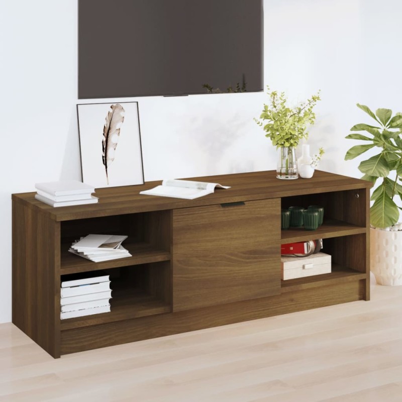 vidaXL TV-Schrank Braun Eichen-Optik 102x35,5x36,5 cm Holzwerkstoff vidaXL TV-Schrank Braun Eichen-Optik 102x35,5x36,5 cm Holzwerkstoff