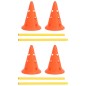 vidaXL Agility Hundetraining Hindernis-Set Orange und Gelb vidaXL Agility Hundetraining Hindernis-Set Orange und Gelb