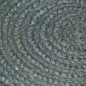 vidaXL Teppich Handgefertigt Jute Rund 210 cm Olivgrün vidaXL Teppich Handgefertigt Jute Rund 210 cm Olivgrün