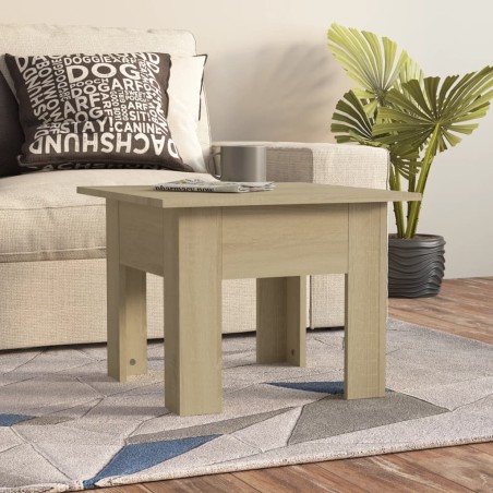 vidaXL Couchtisch Sonoma-Eiche 55x55x42 cm Holzwerkstoff