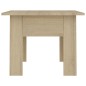 vidaXL Couchtisch Sonoma-Eiche 55x55x42 cm Holzwerkstoff vidaXL Couchtisch Sonoma-Eiche 55x55x42 cm Holzwerkstoff