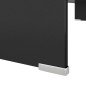 vidaXL TV-Tisch/Bildschirmerhöhung Glas Schwarz 90x30x13 cm vidaXL TV-Tisch/Bildschirmerhöhung Glas Schwarz 90x30x13 cm