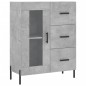 Highboard Betongrau 69,5x34x180 cm Holzwerkstoff Highboard Betongrau 69,5x34x180 cm Holzwerkstoff