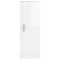 vidaXL Schuhschrank Hochglanz-Weiß 32x35x92 cm Holzwerkstoff vidaXL Schuhschrank Hochglanz-Weiß 32x35x92 cm Holzwerkstoff
