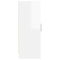 vidaXL Schuhschrank Hochglanz-Weiß 32x35x92 cm Holzwerkstoff vidaXL Schuhschrank Hochglanz-Weiß 32x35x92 cm Holzwerkstoff