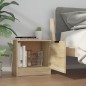 vidaXL Nachttische 2 Stk. Sonoma-Eiche 40x39x40 cm vidaXL Nachttische 2 Stk. Sonoma-Eiche 40x39x40 cm