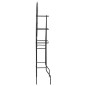 vidaXL Badezimmerregal Schwarz 60 x 33 x 174 cm vidaXL Badezimmerregal Schwarz 60 x 33 x 174 cm