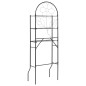 vidaXL Badezimmerregal Schwarz 60 x 33 x 174 cm vidaXL Badezimmerregal Schwarz 60 x 33 x 174 cm