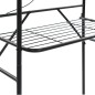 vidaXL Badezimmerregal Schwarz 60 x 33 x 174 cm vidaXL Badezimmerregal Schwarz 60 x 33 x 174 cm