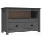 vidaXL TV-Schrank Grau 79x35x52 cm Massivholz Kiefer vidaXL TV-Schrank Grau 79x35x52 cm Massivholz Kiefer
