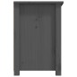 vidaXL TV-Schrank Grau 79x35x52 cm Massivholz Kiefer vidaXL TV-Schrank Grau 79x35x52 cm Massivholz Kiefer