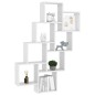 vidaXL Würfelregal Hochglanz-Weiß 90x15x119 cm Holzwerkstoff vidaXL Würfelregal Hochglanz-Weiß 90x15x119 cm Holzwerkstoff