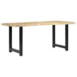 vidaXL Esstisch 180×90×76 cm Mango Massivholz