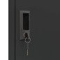 vidaXL Schließfachschrank Anthrazit 38x45x180 cm Stahl vidaXL Schließfachschrank Anthrazit 38x45x180 cm Stahl