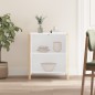 vidaXL Sideboard Weiß 62x38x70 cm Holzwerkstoff vidaXL Sideboard Weiß 62x38x70 cm Holzwerkstoff