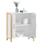 vidaXL Sideboard Weiß 62x38x70 cm Holzwerkstoff vidaXL Sideboard Weiß 62x38x70 cm Holzwerkstoff