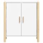 vidaXL Sideboard Weiß 62x38x70 cm Holzwerkstoff vidaXL Sideboard Weiß 62x38x70 cm Holzwerkstoff