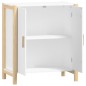 vidaXL Sideboard Weiß 62x38x70 cm Holzwerkstoff vidaXL Sideboard Weiß 62x38x70 cm Holzwerkstoff