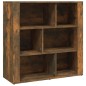 vidaXL Sideboard Räuchereiche 80x30x80 cm Holzwerkstoff vidaXL Sideboard Räuchereiche 80x30x80 cm Holzwerkstoff