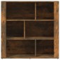 vidaXL Sideboard Räuchereiche 80x30x80 cm Holzwerkstoff vidaXL Sideboard Räuchereiche 80x30x80 cm Holzwerkstoff