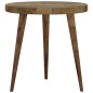 vidaXL 3-tlg. Beistelltisch-Set Dunkelbraun MDF und Eisen vidaXL 3-tlg. Beistelltisch-Set Dunkelbraun MDF und Eisen