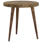 vidaXL 3-tlg. Beistelltisch-Set Dunkelbraun MDF und Eisen vidaXL 3-tlg. Beistelltisch-Set Dunkelbraun MDF und Eisen