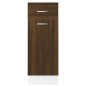 vidaXL Unterschrank mit Schublade Braun Eichen-Optik 30x46x81,5 cm vidaXL Unterschrank mit Schublade Braun Eichen-Optik 30x46x81,5 cm