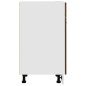 vidaXL Unterschrank mit Schublade Braun Eichen-Optik 30x46x81,5 cm vidaXL Unterschrank mit Schublade Braun Eichen-Optik 30x46x81,5 cm
