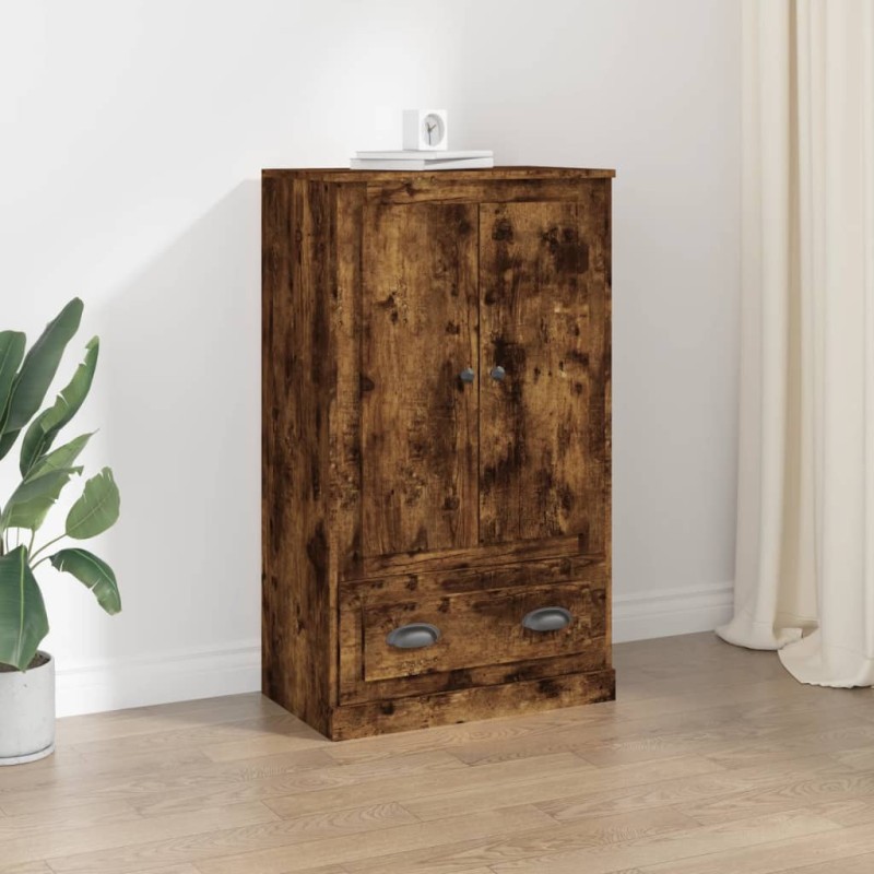 vidaXL Highboard Räuchereiche 60x35,5x103,5 cm Holzwerkstoff vidaXL Highboard Räuchereiche 60x35,5x103,5 cm Holzwerkstoff