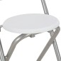 vidaXL 3-tlg. Bar-Set mit Regalen Holz und Stahl Weiß vidaXL 3-tlg. Bar-Set mit Regalen Holz und Stahl Weiß