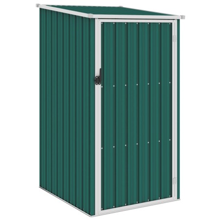 vidaXL Gerätehaus Grün 87x98x159 cm Verzinkter Stahl  