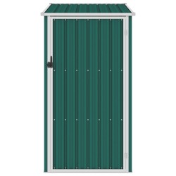 vidaXL Gerätehaus Grün 87x98x159 cm Verzinkter Stahl  