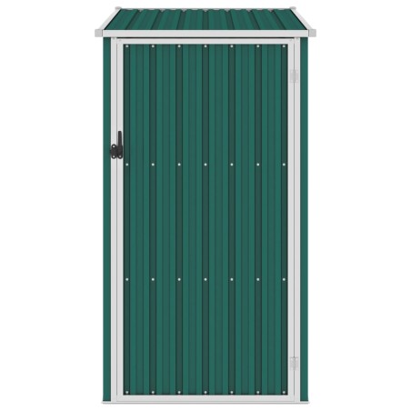 vidaXL Gerätehaus Grün 87x98x159 cm Verzinkter Stahl  