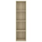 vidaXL TV-Wandschrank Sonoma-Eiche 37x37x142,5 cm Holzwerkstoff vidaXL TV-Wandschrank Sonoma-Eiche 37x37x142,5 cm Holzwerkstoff
